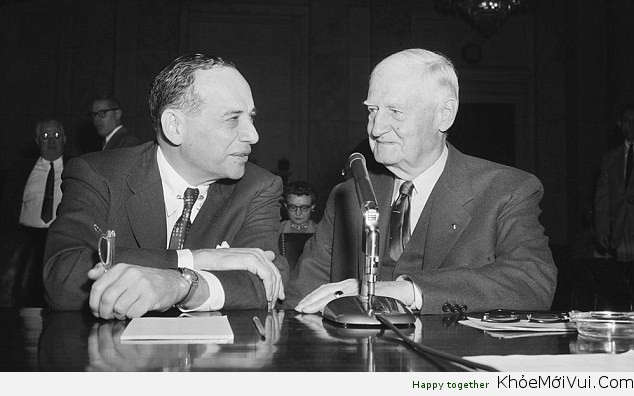 Benjamin Graham With Gen. Robert E. Wood
