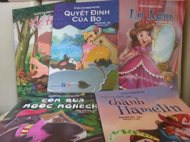 Một số tập truyện thuộc dòng sách thiếu nhi của Chibooks vừa ra mắt - Ảnh: Ley