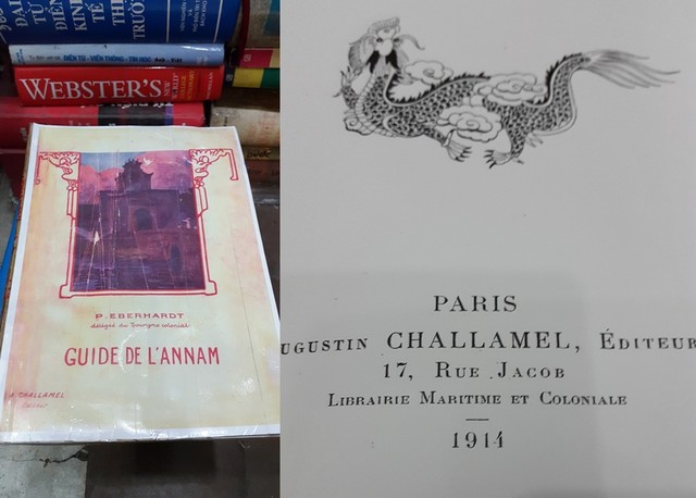 Bản Foto của cuốn sách được ông Dư giới thiệu là siêu hiếm. Sách được in vào năm 1914.